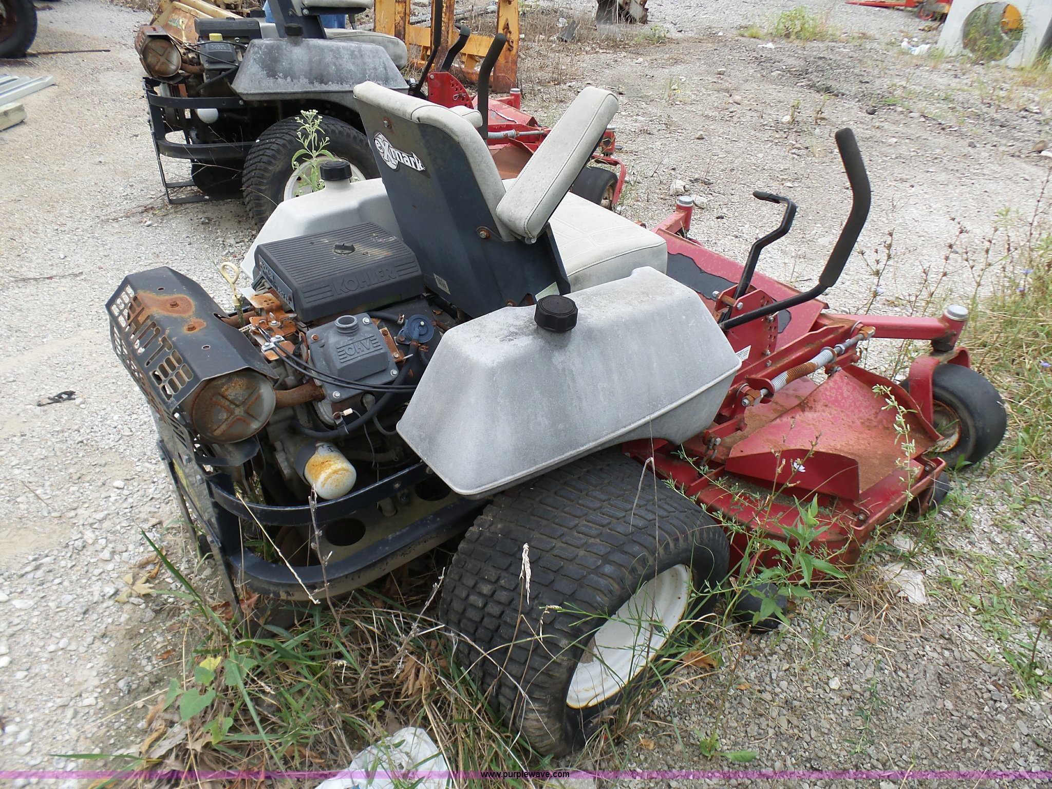 (2) Ex Mark Lazer ZTR lawn mower in Gladstone, MO Item AV9884 sold