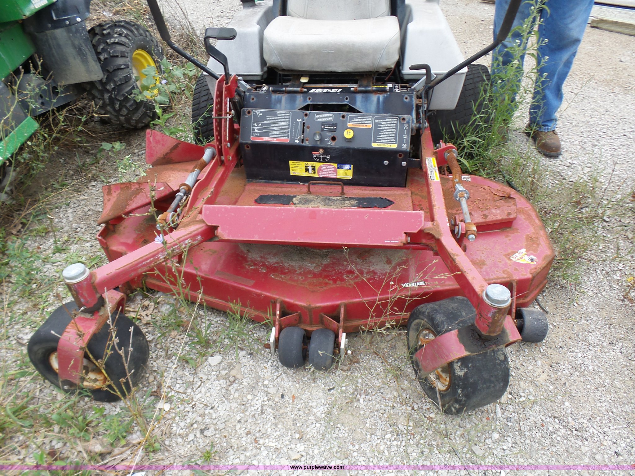 (2) Ex Mark Lazer ZTR lawn mower in Gladstone, MO Item AV9884 sold