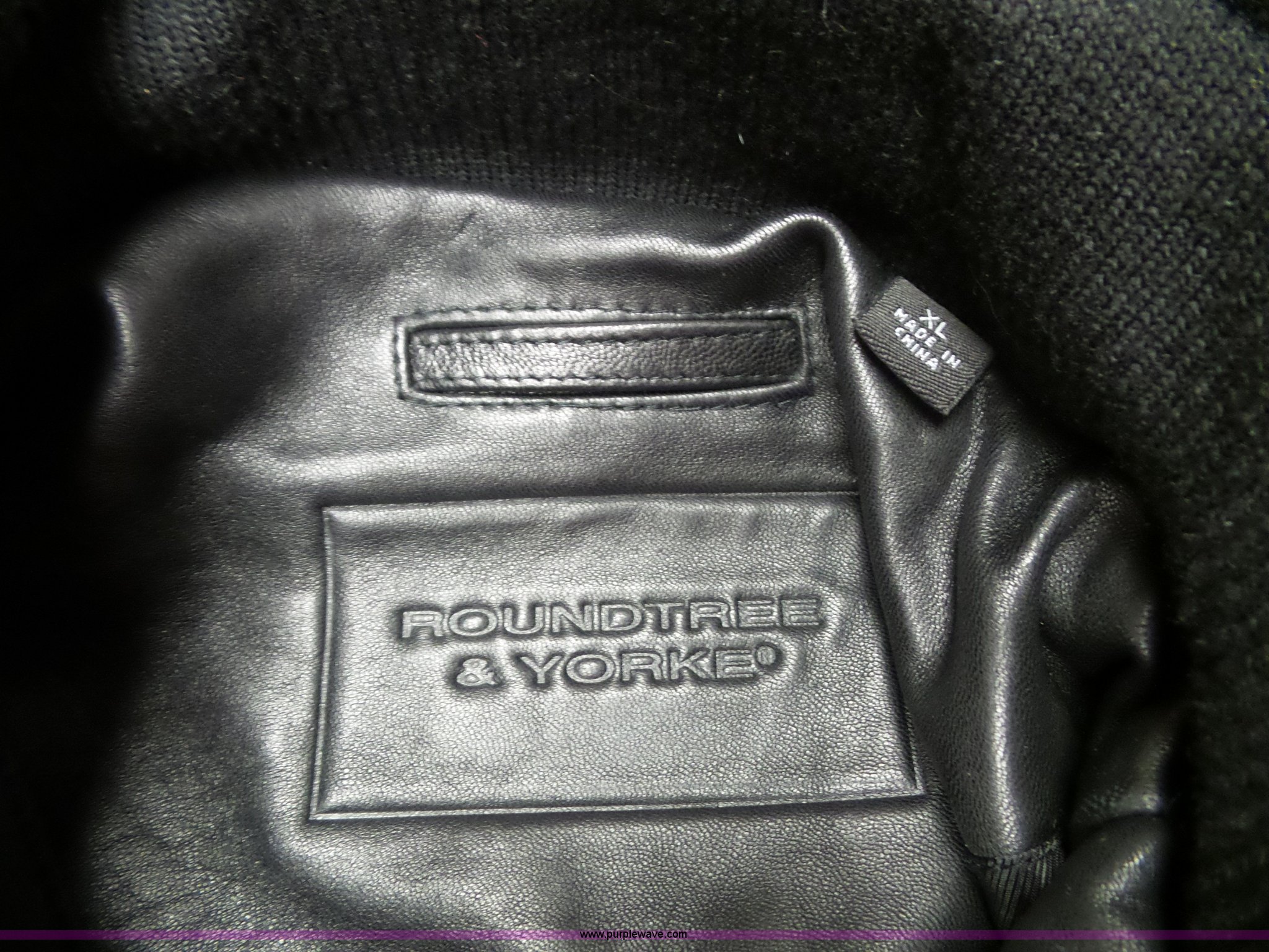 roundtree yorke leather jacket