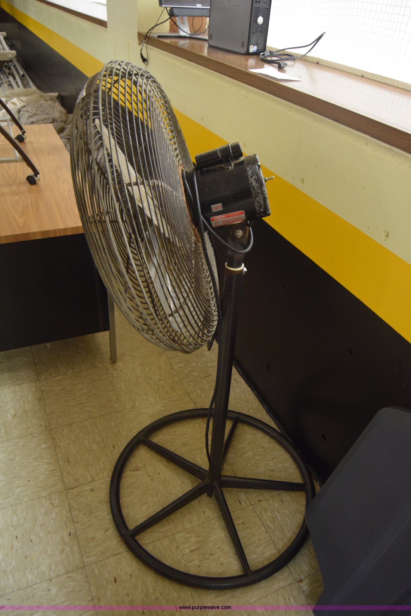 Dayton fan in Wichita, KS Item CA9864 sold Purple Wave