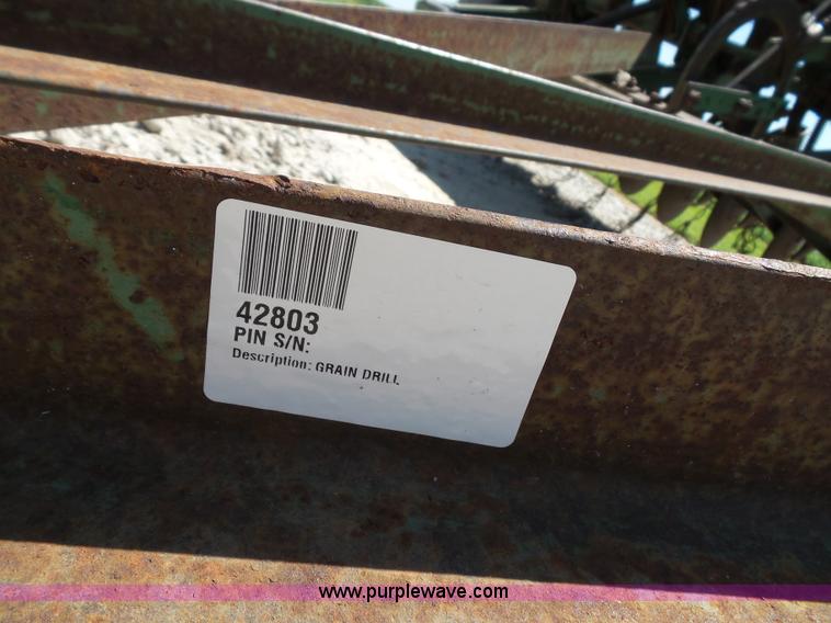 image for item BG9288 John Deere Van Brunt FBA grain drill