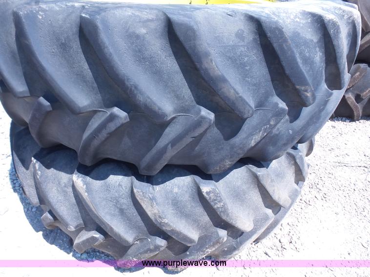 image for item BV9742 (4) Goodyear 620/70R46 flotation tires and wheels