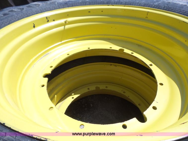 image for item BV9742 (4) Goodyear 620/70R46 flotation tires and wheels