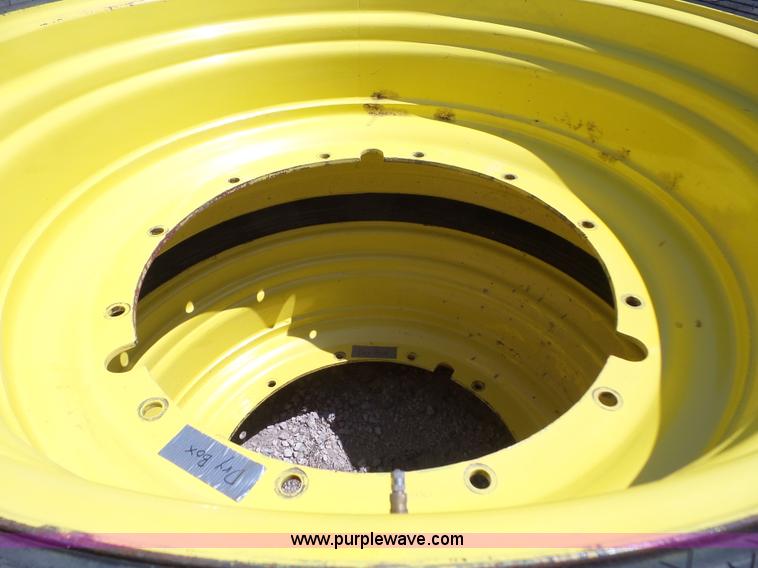 image for item BV9742 (4) Goodyear 620/70R46 flotation tires and wheels