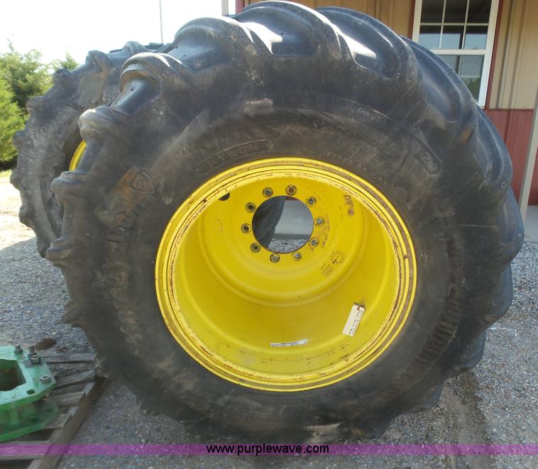 image for item BY9567 (2) Firestone 68x50.00-32 flotation tires and wheels