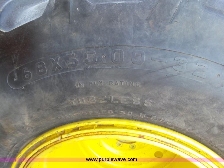 image for item BY9567 (2) Firestone 68x50.00-32 flotation tires and wheels