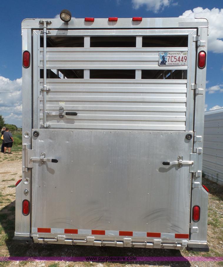 image for item BZ9180 2005 Cherokee livestock trailer