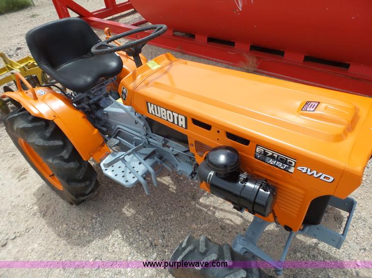 image for item BZ9190 Kubota B7100HST MFWD tractor