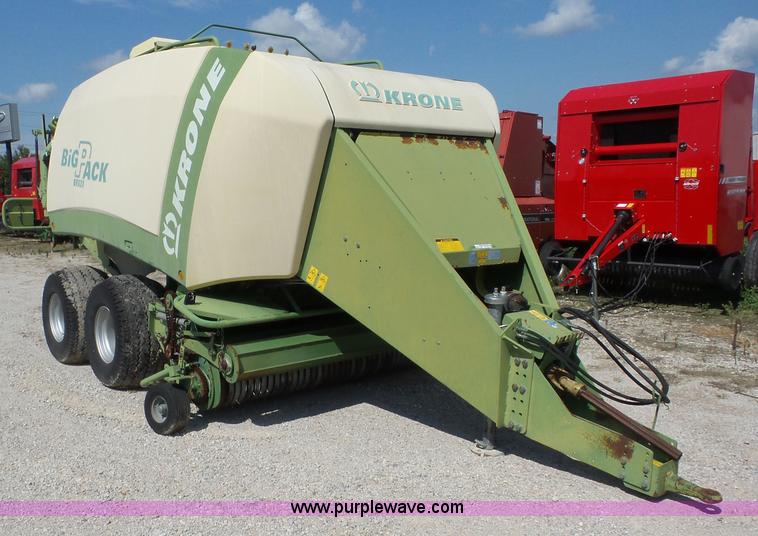 image for item BZ9635 2005 Krone Big Pack 1290 large square baler