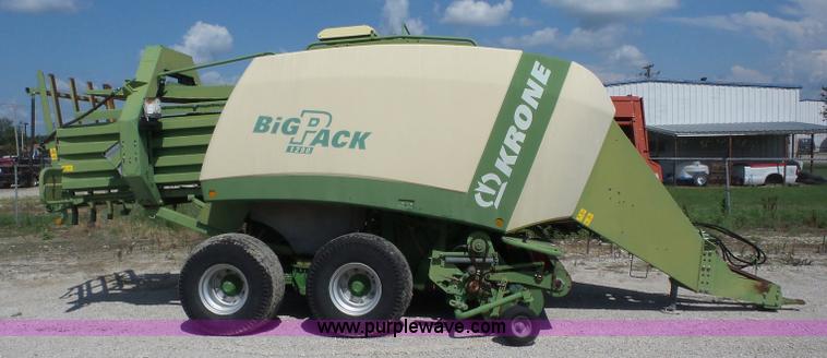 image for item BZ9635 2005 Krone Big Pack 1290 large square baler