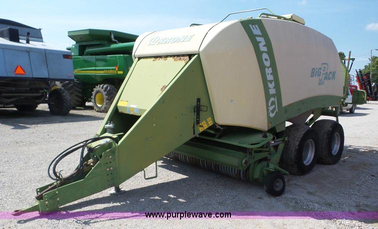 image for item BZ9635 2005 Krone Big Pack 1290 large square baler