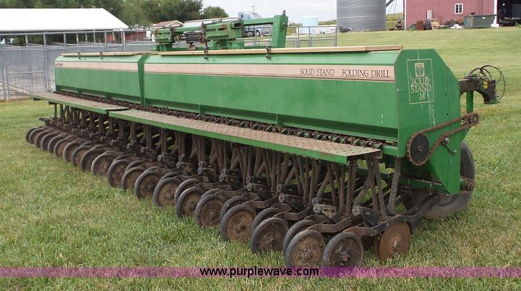 image for item BZ9687 Great Plains Solid Stand 24 grain drill