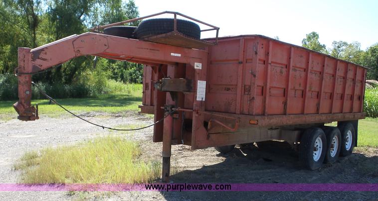 image for item BZ9695 Dump bed grain trailer