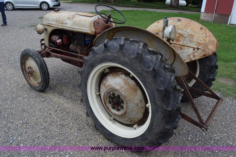 1950 Ford 8n Tractor In Halstead Ks Item Ca9806 Sold Purple Wave