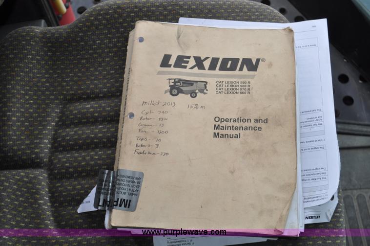 image for item G7472 2006 Lexion 580R combine