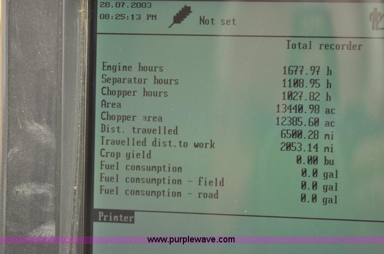 image for item G7472 2006 Lexion 580R combine