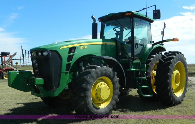 image for item J5113 2009 John Deere 8330 MFWD tractor
