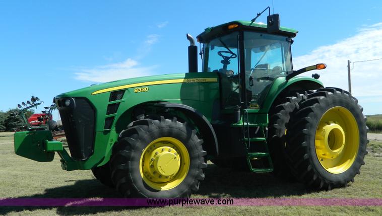 image for item J5113 2009 John Deere 8330 MFWD tractor