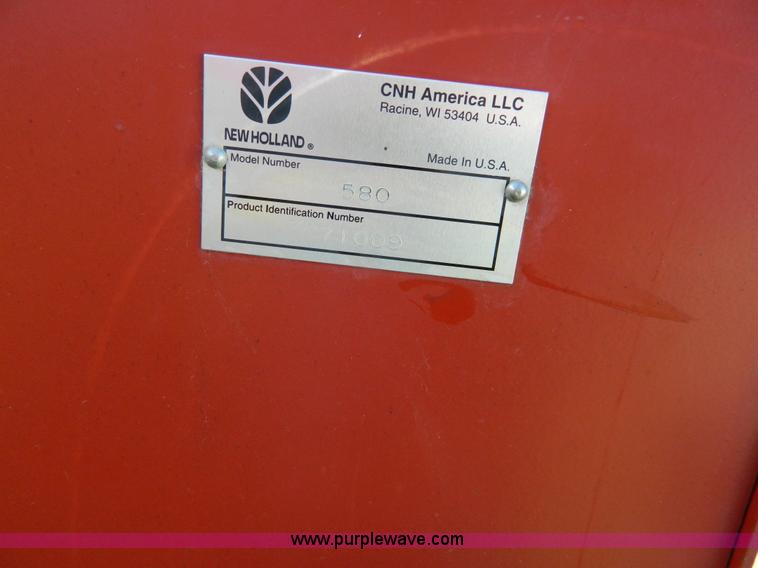 image for item J5118 2005 New Holland 580 small square baler