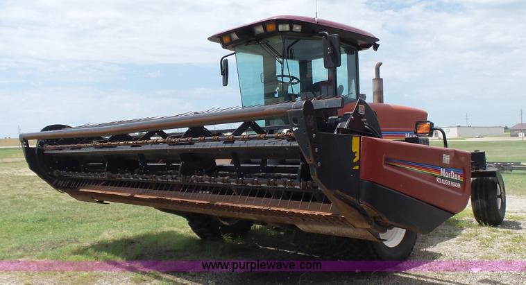 image for item K3113 2003 MacDon 9352 self-propelled windrower
