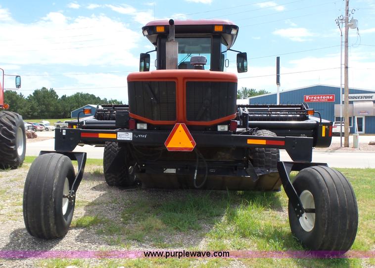 image for item K3113 2003 MacDon 9352 self-propelled windrower