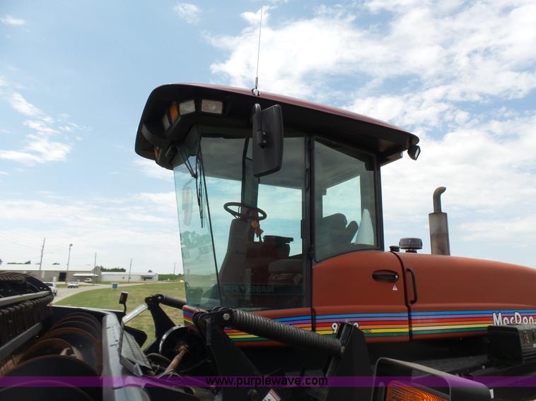 image for item K3113 2003 MacDon 9352 self-propelled windrower