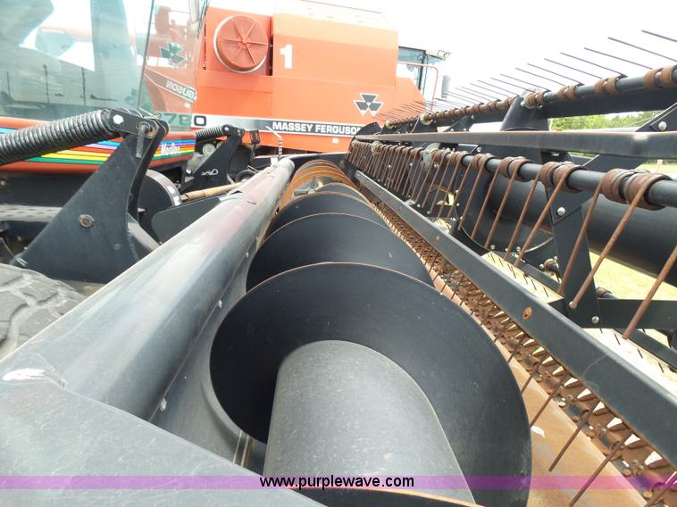 image for item K3113 2003 MacDon 9352 self-propelled windrower