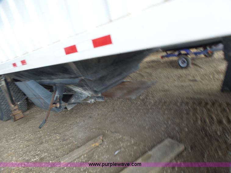 image for item K5728 1994 Jetco single hopper bottom grain trailer
