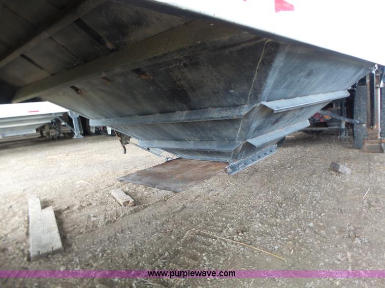 image for item K5728 1994 Jetco single hopper bottom grain trailer