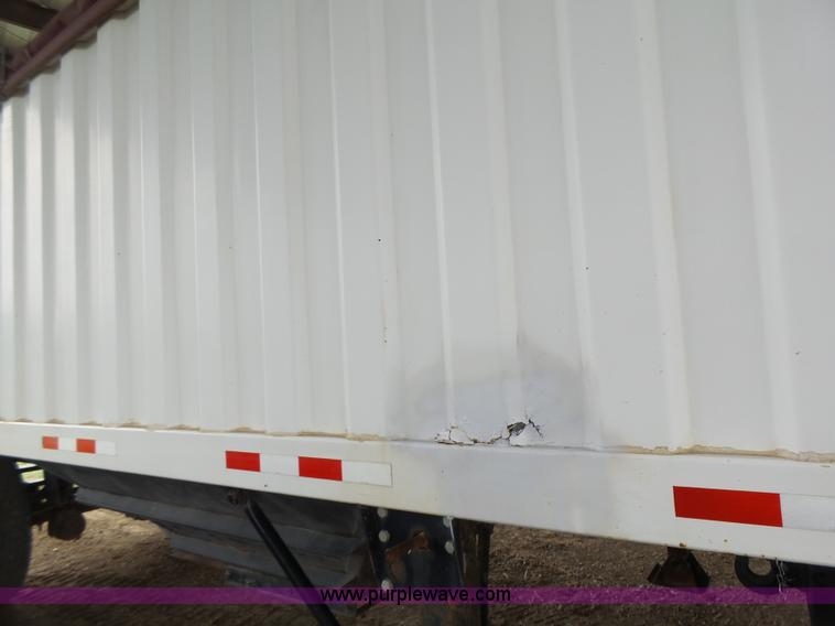 image for item K5728 1994 Jetco single hopper bottom grain trailer