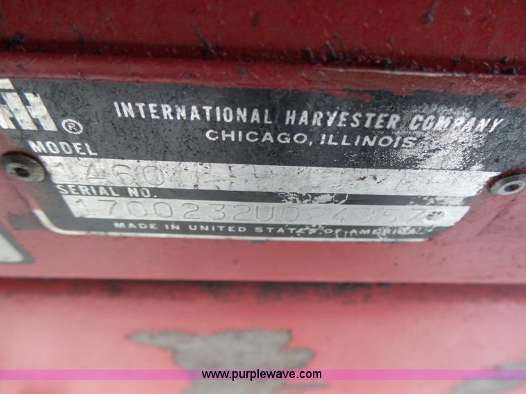 image for item L4009 1981 International 1460 Axial-Flow combine