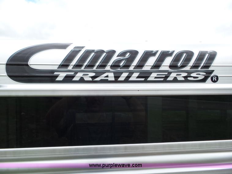 image for item L5520 2015 Cimarron Showstar livestock trailer