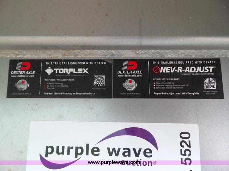 image for item L5520 2015 Cimarron Showstar livestock trailer