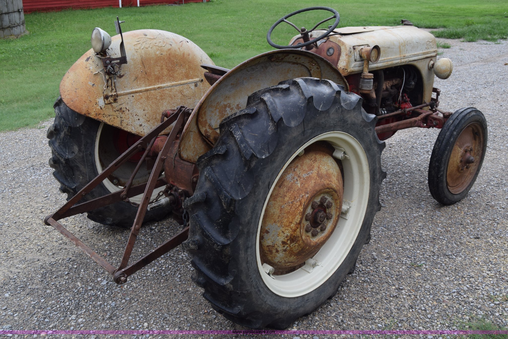 1950 Ford 8N tractor in Halstead, KS Item CA9806 sold Purple Wave