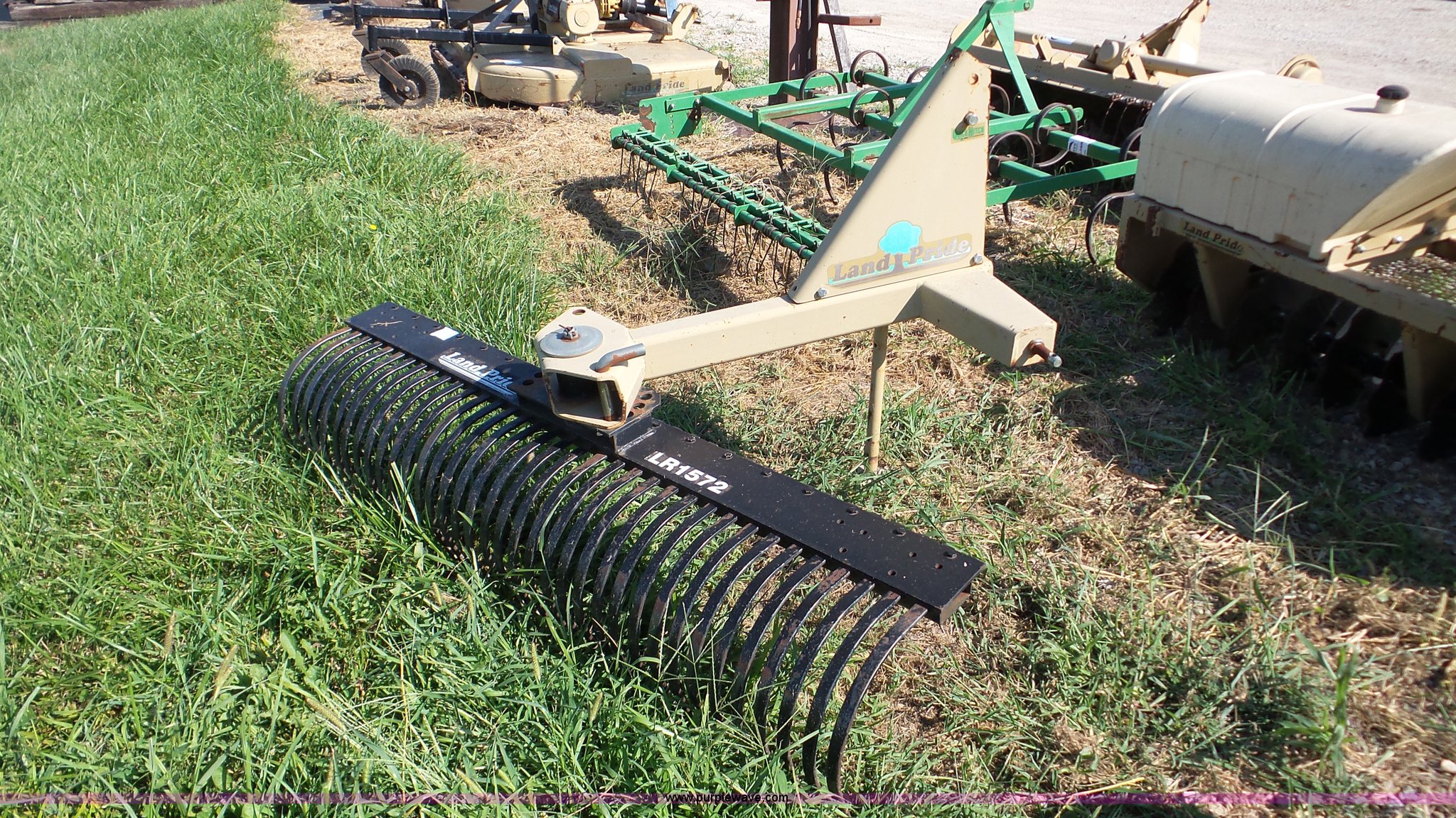 Land Pride LR1572 landscape rake in Mayetta, KS Item DA8774 sold
