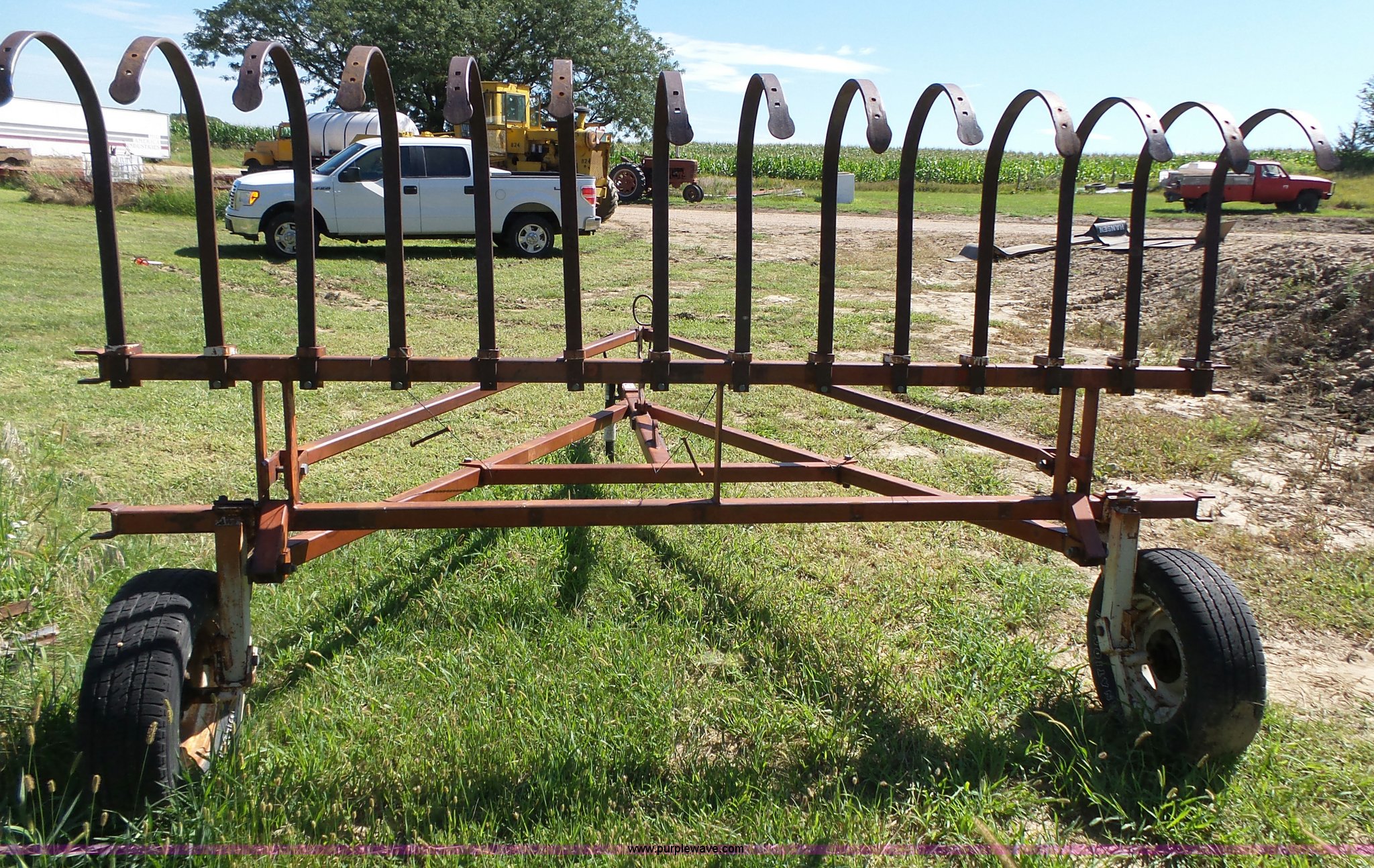 Shop built root rake/harrow in Geneva, NE Item K8472 sold Purple Wave