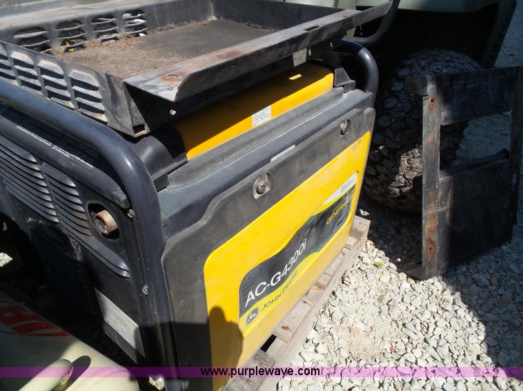 image for item BG9294 John Deere AC-G4300I generator