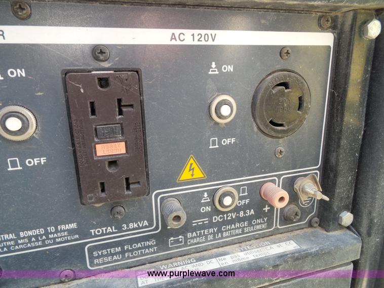 image for item BG9294 John Deere AC-G4300I generator