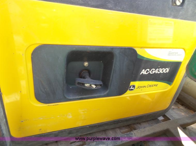 image for item BG9294 John Deere AC-G4300I generator
