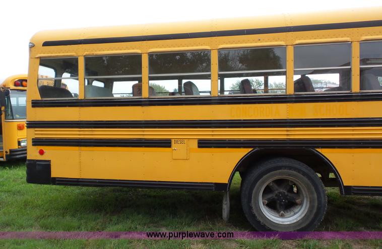 image for item BK9641 1996 Blue Bird TC2000 school bus