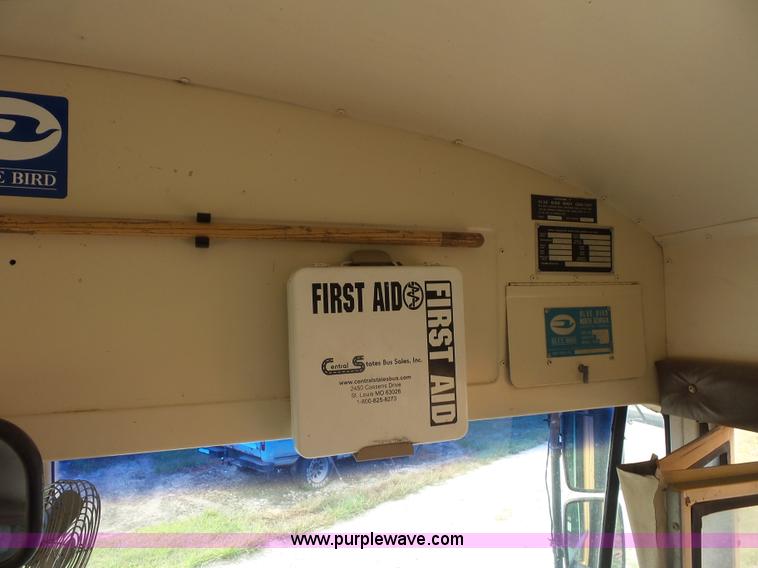 image for item BK9641 1996 Blue Bird TC2000 school bus