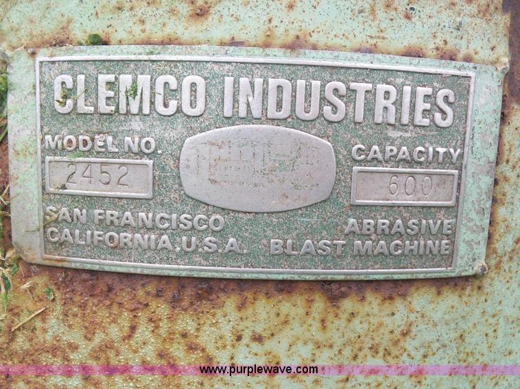 image for item BK9644 Clemco 2452 sand blaster