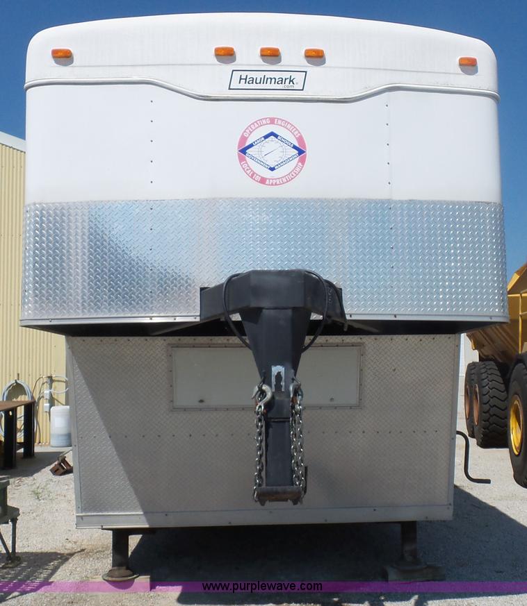 image for item BK9649 2001 Haul Mark GRG85X34WR4 enclosed cargo trailer