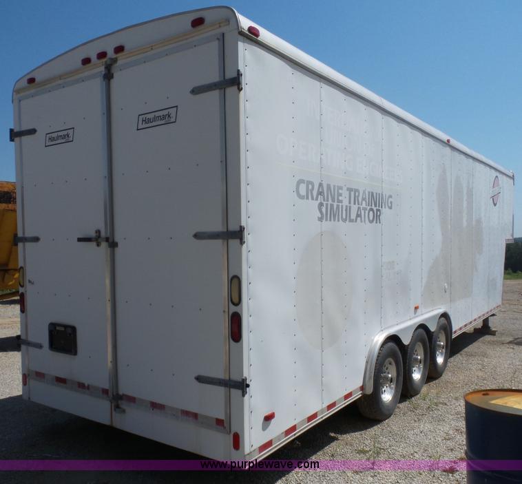 image for item BK9649 2001 Haul Mark GRG85X34WR4 enclosed cargo trailer