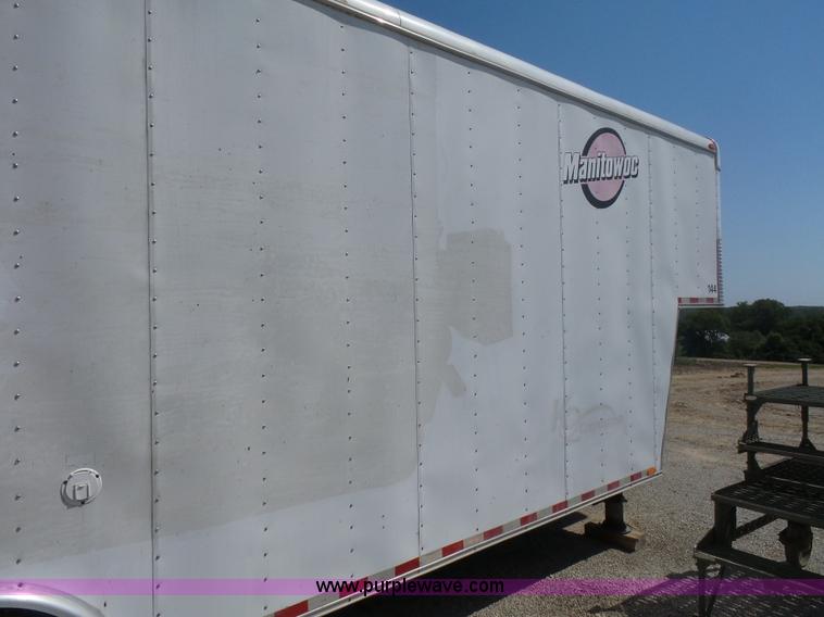 image for item BK9649 2001 Haul Mark GRG85X34WR4 enclosed cargo trailer