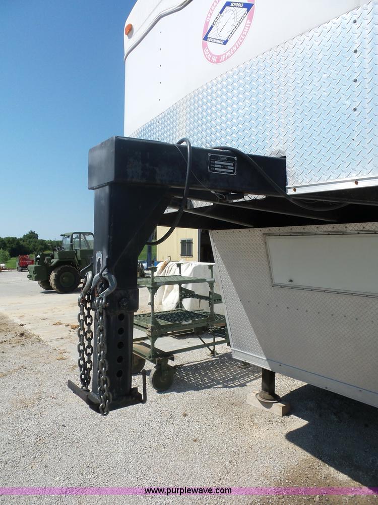 image for item BK9649 2001 Haul Mark GRG85X34WR4 enclosed cargo trailer