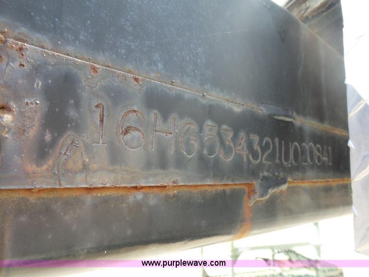 image for item BK9649 2001 Haul Mark GRG85X34WR4 enclosed cargo trailer