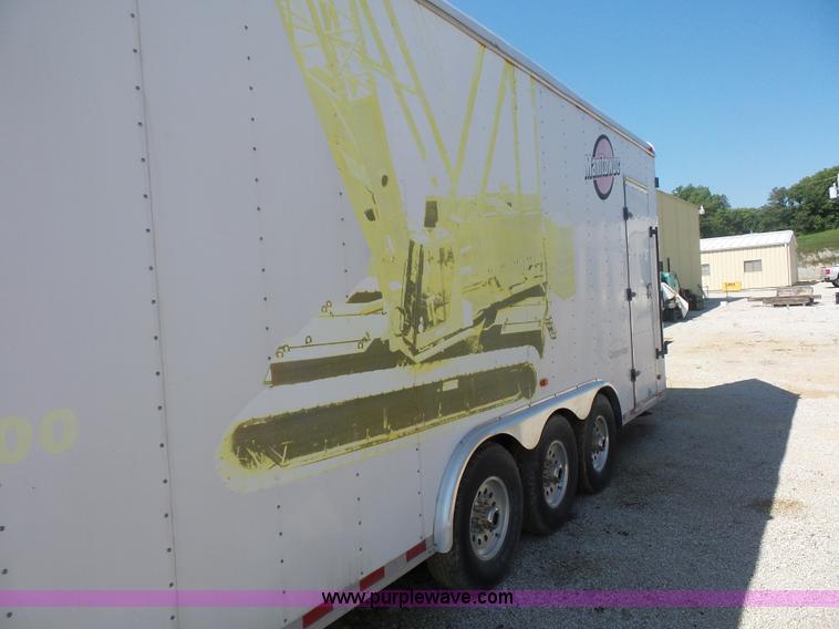 image for item BK9649 2001 Haul Mark GRG85X34WR4 enclosed cargo trailer
