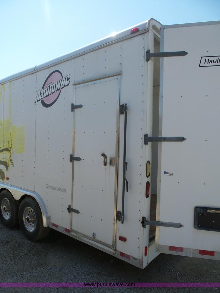 image for item BK9649 2001 Haul Mark GRG85X34WR4 enclosed cargo trailer