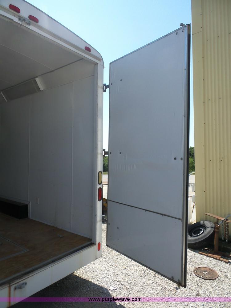 image for item BK9649 2001 Haul Mark GRG85X34WR4 enclosed cargo trailer